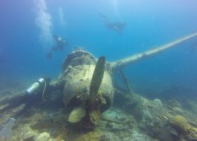 seaplane-micronesia-scibadiving-divingpassport-coral-fish-diver